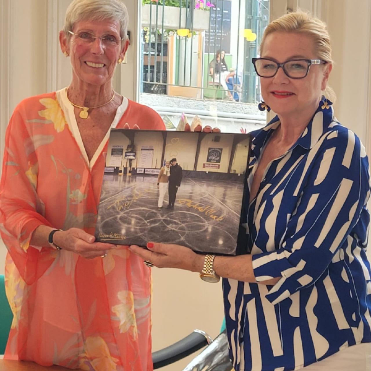 Trixi Schuba und Dr. Ursula Graber